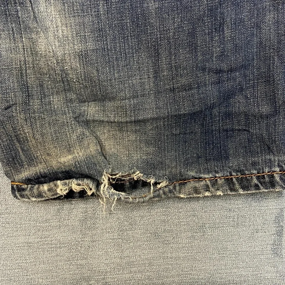 Levi's 514 Jeans Mens 36x32 Blue Denim Cotton Stretch All Day Comfort Straight